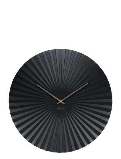 KARLSSON Wall Clock Sensu - Black - 50CM