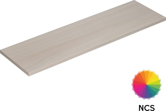 Dansani Calidris Benkeplate B40 240xh3xd41cm NCS eik / 140cm