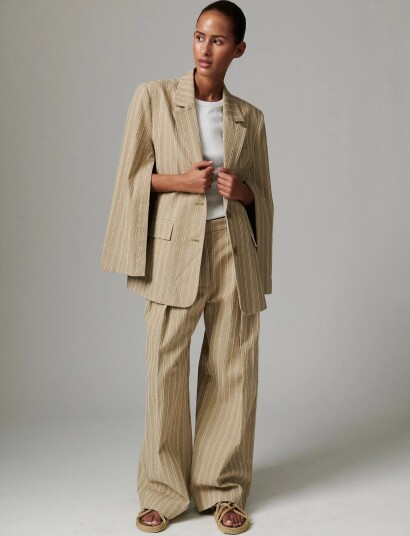 Day Birger et Mikkelsen Doris Linen Threads Beige 34 Day Birger et Mikkelsen Doris Linen Threads Beige 34