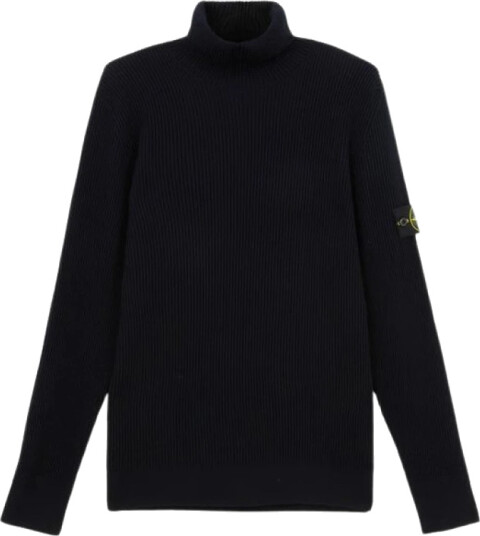 Stone Island Herre Strikkevarer Blå XL,