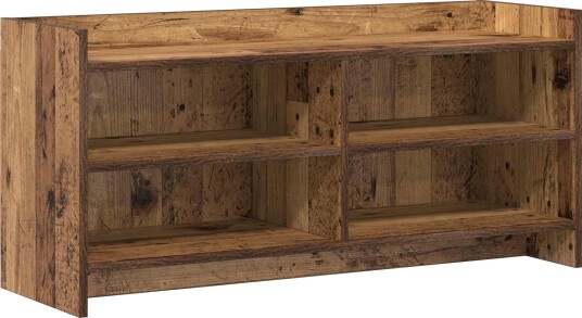 TV skap 100 x 33 x 47 cm Gammelt tre Konstruert tre TV skap 100 x 33 x 47 cm Gammelt tre Konstruert tre