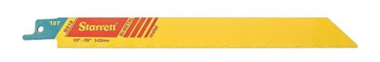 Starrett B818-5 Tigersagblad rett 203 x 19 x 0,90 mm 5-pakning Maskintilbehør & forbruk