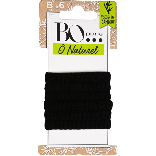 B&O Paris Fabric Hair Ties 6 pcs B&O Paris Fabric Hair Ties 6 pcs
