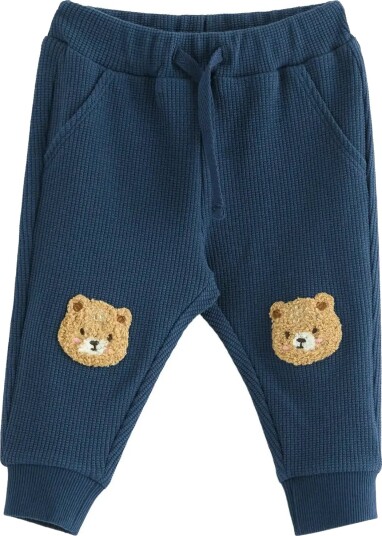Lindex Waffled Joggers Navy 62