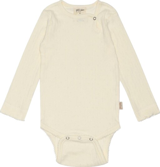 Petit Piao Body Pointelle Offwhite (68 / 6 mnd)