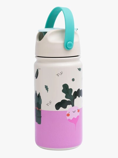 The Cotton Cloud Stainless Steel Vannflaske Veggie Pals