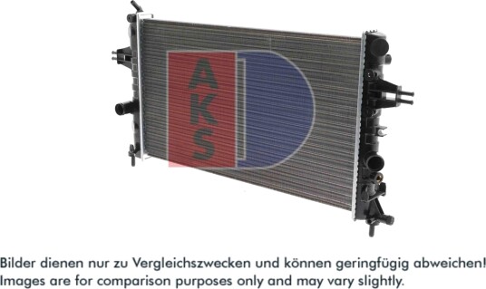 AKS DASIS 150067N Radiator motorkjøling
