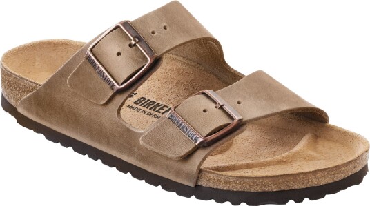 Birkenstock Unisex Arizona Oiled Leather Regular Habana Tabacco brown 48