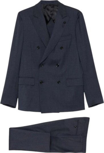 Lardini Herre Dress Blå 2XL,
