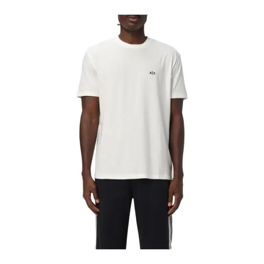 Giorgio Armani Armani Exchange Herre Topper Hvit XL Giorgio Armani Armani Exchange Herre Topper Hvit XL