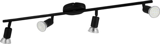 EGLO Spotlight Buzz Led With 4 Lights Svart Spotlys