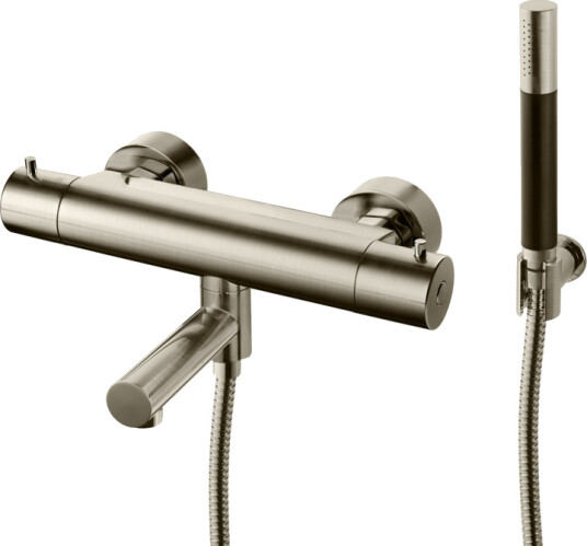 Tapwell EVM026 Dusj- og Badekarbatteri Brushed Nickel