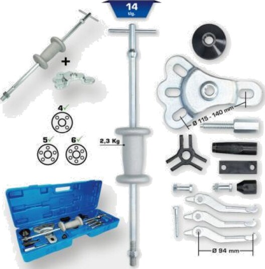KS TOOLS BT671300 Monteringsverktøysett, hjulnav / hjullager KS TOOLS BT671300 Monteringsverktøysett, hjulnav / hjullager