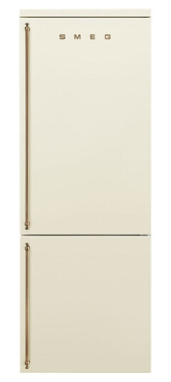 Smeg FA8005RPO5 Kjøle-/fryseskap Creme