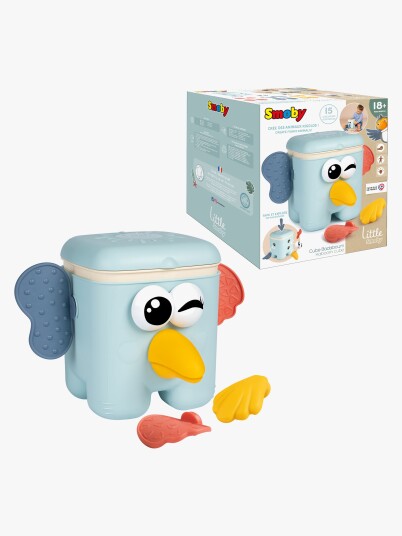Smoby Kaboom kube baby byggesett bygg 3 dyr
