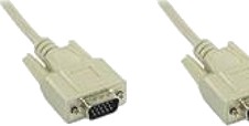 Inline 17712C 1 M Vga D Sub Vga D Sub Beige Gull Hankjønn/Hankjønn