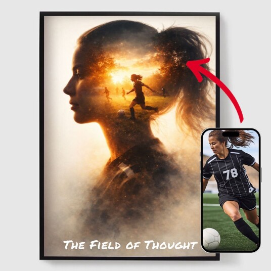 Namly Design Personalisert Plakat Kinematisk Fotballportrett AI Plakat POSTERONG4PP Namly Design Personalisert Plakat Kinematisk Fotballportrett AI Plakat POSTERONG4PP