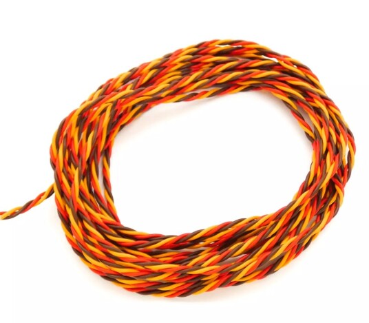 DynoMAX 9790A Servo Wire Twisted 22AWG 5m