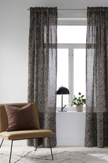 Ellos Home Leggbåndslengde Verona 2 pk Brun