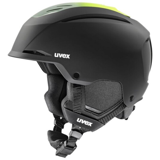 Uvex Resolution Skihjelm Black Electrum Grad Matt 55-59cm