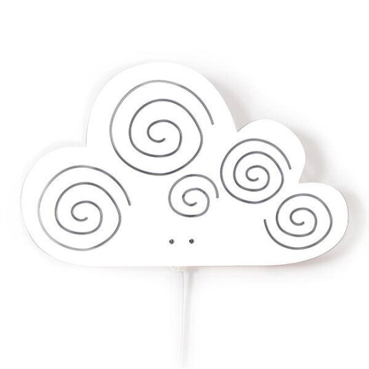 Roommate Sky Silhouette Lamp Hvit