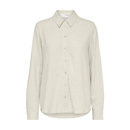 SELECTED FEMME Viva LS Shirt Sandshell 40 SELECTED FEMME Viva LS Shirt Sandshell 40
