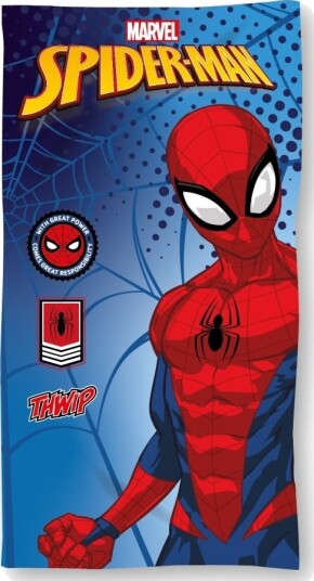 Spiderman Badehåndklæde 70 X 140 Cm   100 Procent Bomuld