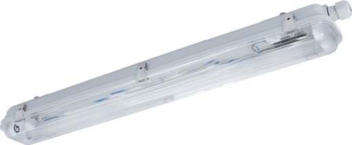 Hermetisk Led Armatur Ledinaire Wt050c 2Xtled L600 5 Års Garanti