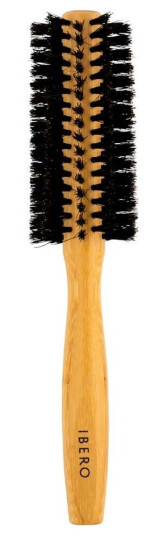 Ibero Round Hair Brush With Natural Bristles Ibero Round Hair Brush With Natural Bristles
