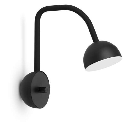 Northern - Blush Vegglampe Matt Black