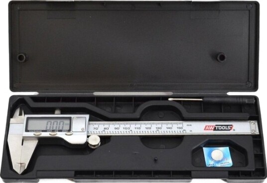 Awtools Elektronisk Skyvelære 150mm 0,01mm Awtools Elektronisk Skyvelære 150mm 0,01mm
