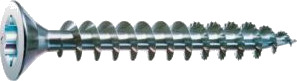 Spax 4 mm Treskrue Blå Torx 200-pakk - Helgjenget Zink