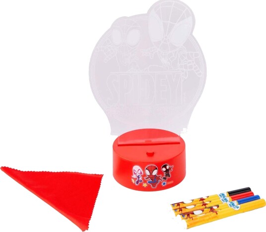 Marvel Spider Man Nattlampe 3+ ??r
