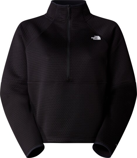 The North Face Women's Vertical Thermal 1/4 Zip Fleece TNF Black S