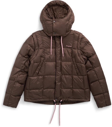 Bergans Women´s Vega Down Hood Jacket Hot Cocoa M
