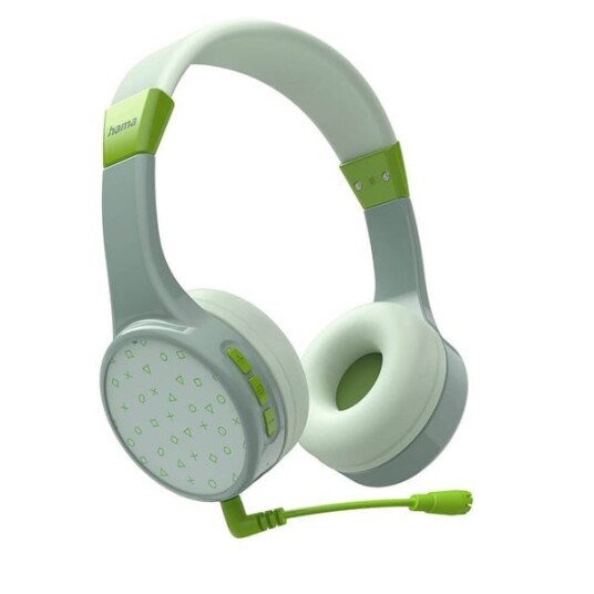 Hama hodetelefoner Teens Guard On-Ear trådløs 85dB Grønn Hama hodetelefoner Teens Guard On-Ear trådløs 85dB Grønn