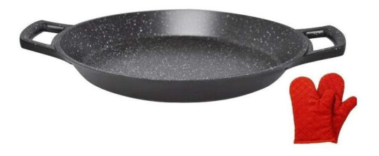 Paellapanne med 2 gryter - 36 cm Paellapanne med 2 gryter - 36 cm