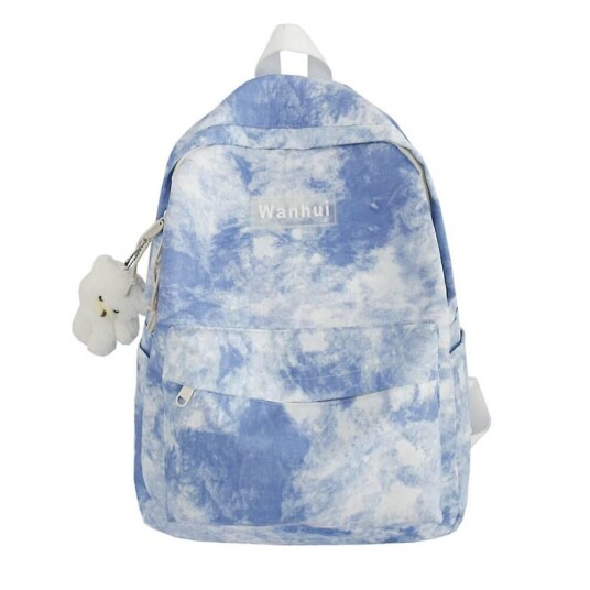 Novoka Oxford Tie-Dye Fritidsreiseryggsekk Med Stor Kapasitet