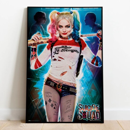 Suicide Squad Plakat Harley Quinn Daddys Lil Monster - 91,5 x 61 cm Suicide Squad Plakat Harley Quinn Daddys Lil Monster - 91,5 x 61 cm