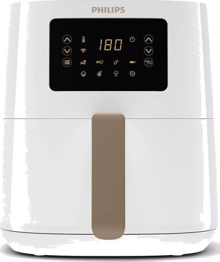 Philips 5000 Serie Airfryer 4,1L 1400W Hvit med Auto-off og Timer Philips 5000 Serie Airfryer 4,1L 1400W Hvit med Auto-off og Timer