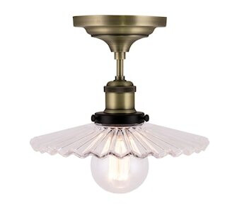 Globen Lighting Cobbler Plafond Klar 25 cm 1598907-01-0 1598906-03-0