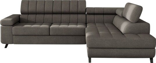 Amshyttan Sofa med Sjeselong 3 seter Brun
