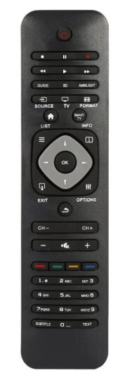 Universal smart TV fjernkontroll for Philips