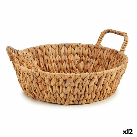 Gift Decor Bordduk Brun Vann-Hyciant Metall 39,5 X 16,5 X 35 Cm (12 Enheter)