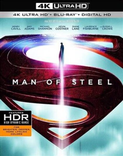 Man Of Steel 4k Ultra Hd + BluRay Man Of Steel 4k Ultra Hd + BluRay
