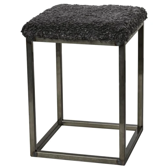 Skinnwille Palle krakk saueskinn Darkgrey/steel