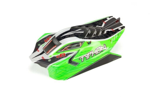 ARRMA ARA402272 Typhon 4X4 Mega Body Painted Green