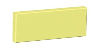 Schneider Electric Exxact Fargekodingsbrikke 17 x 6 x 7 mm Gul
