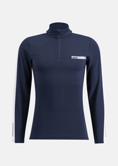 Roadline Nts Half Zip Baselaye Dark Navy/Bright White S Løpe T Shirts Roadline Nts Half Zip Baselaye Dark Navy/Bright White S Løpe T Shirts