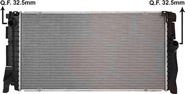 VAN WEZEL 06012775 Radiator motorkjøling
